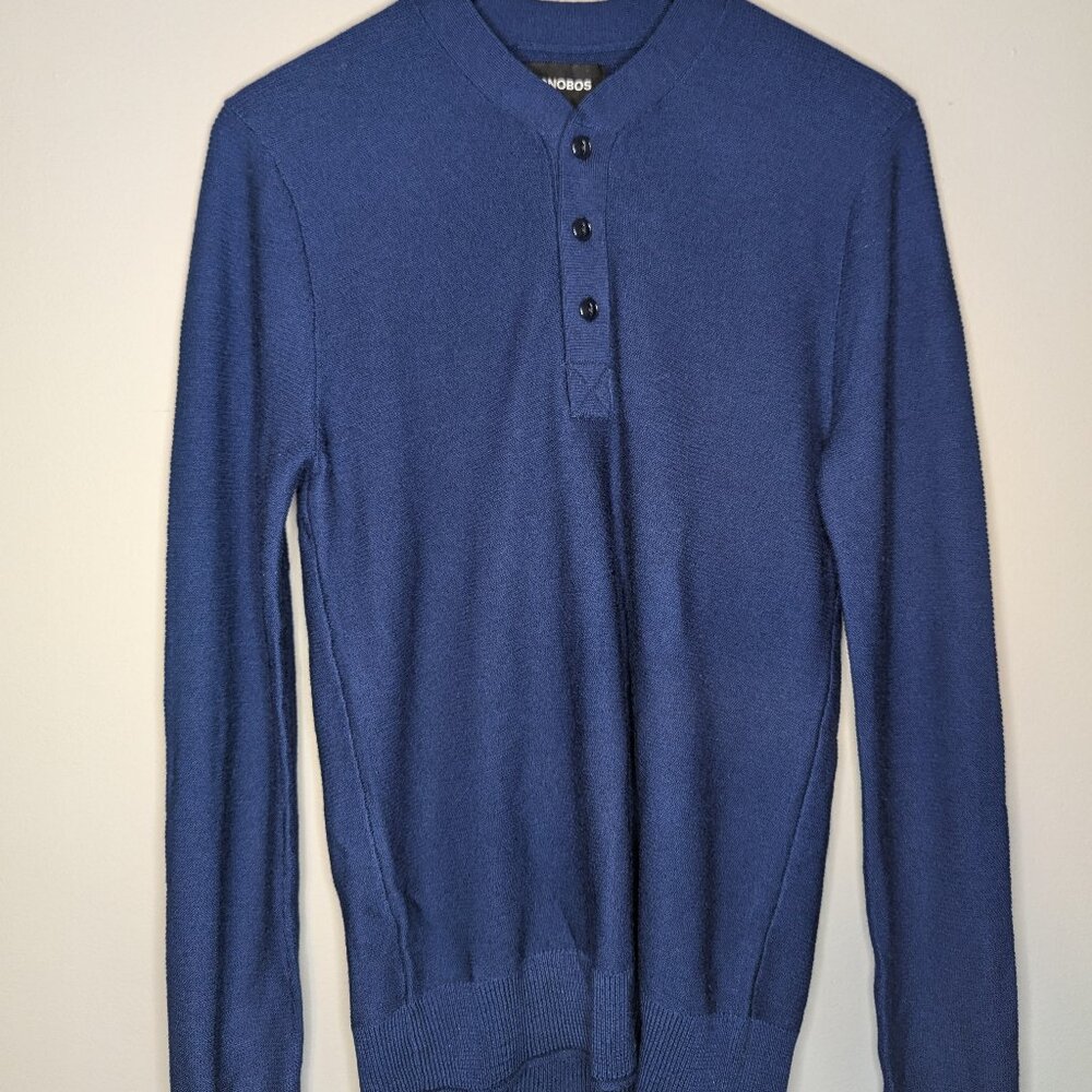 Bonobos Merino Wool Henley -XS